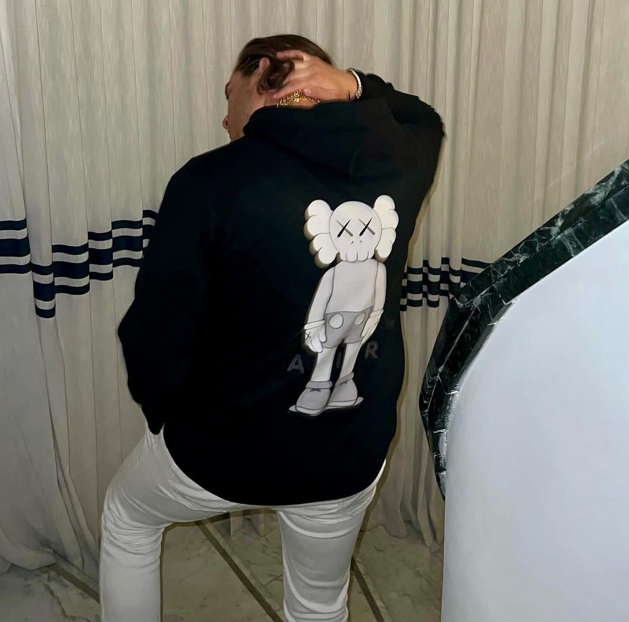 AIR-KAWS | Stone black