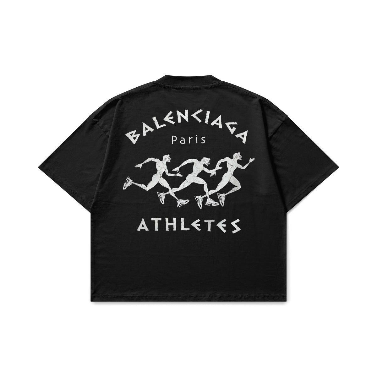B. Athletes | Black tee