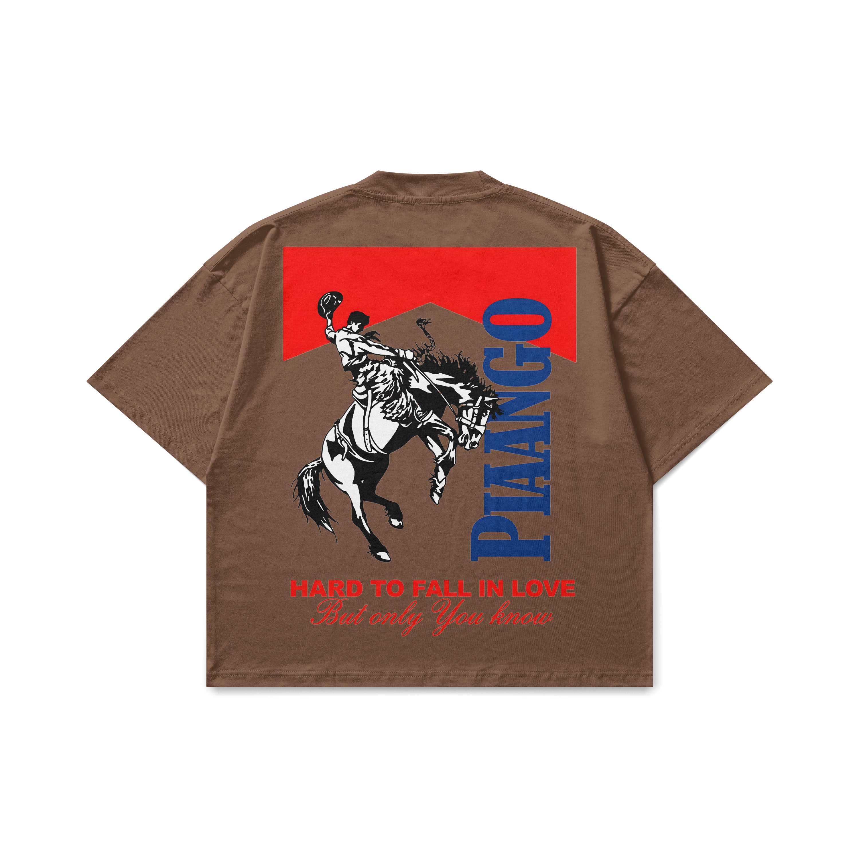 Hard to fall in love | chocolate oversize