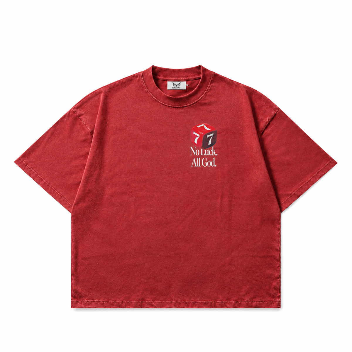 No luck oversize tee