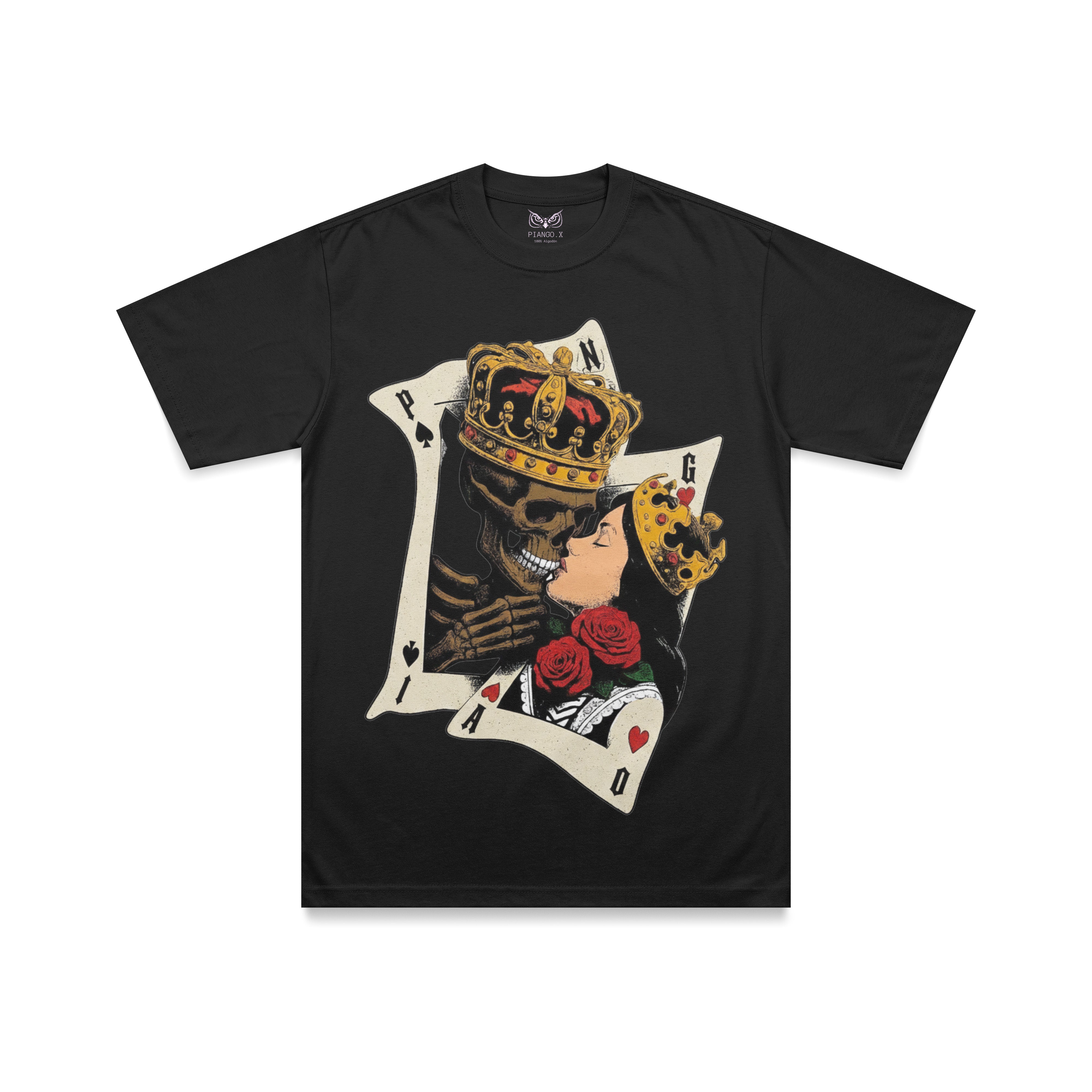 King love | black regular fit