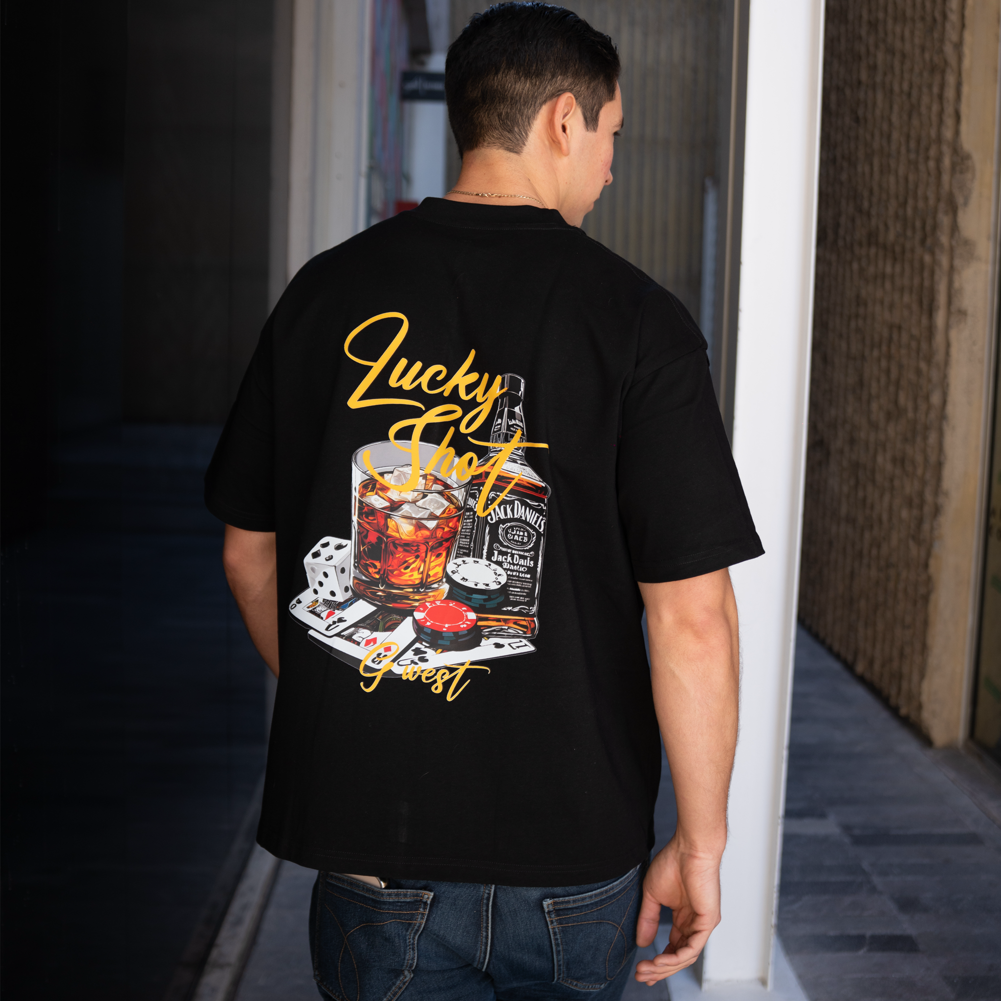 Lucky Shot | black oversize