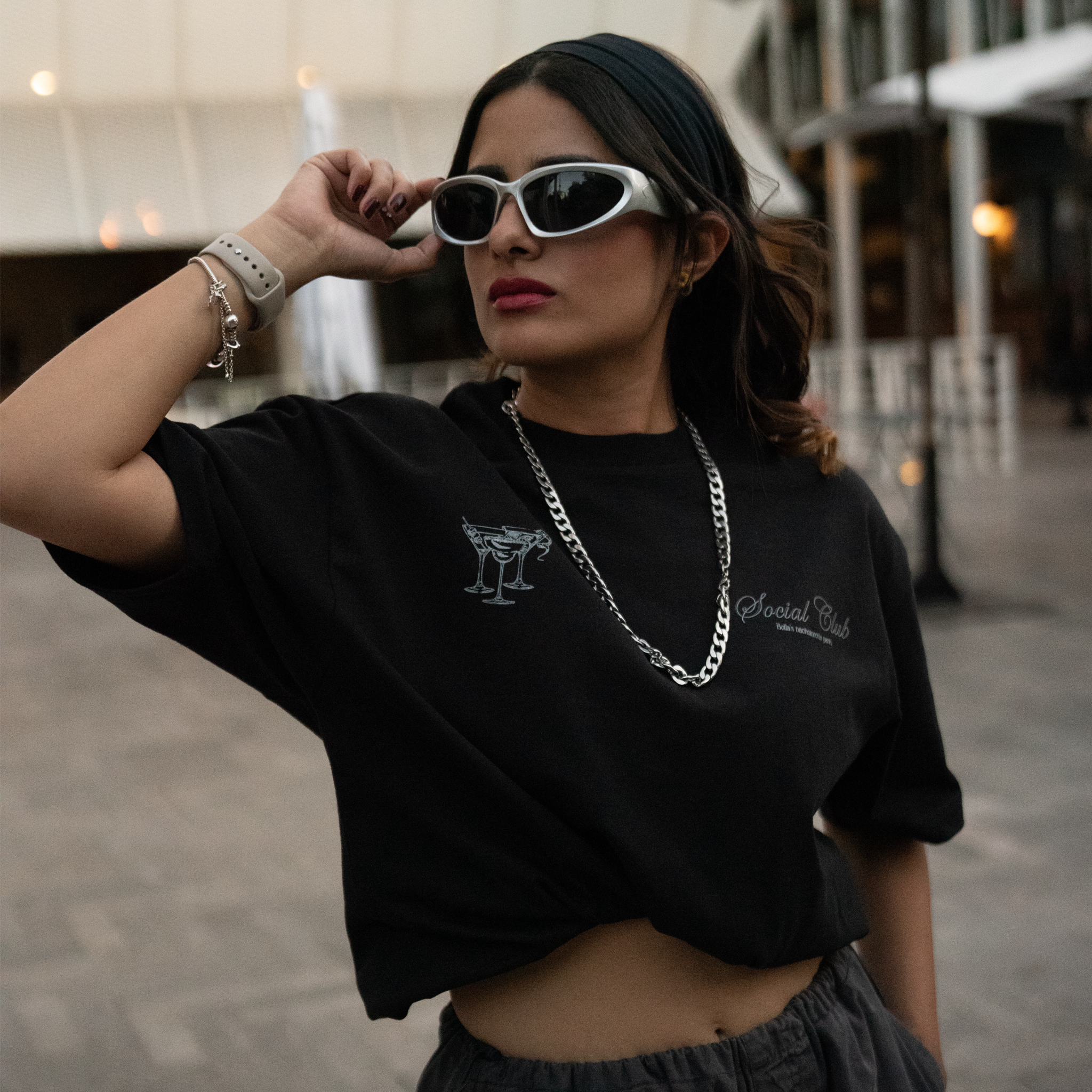 Bachelorette Party |black oversize