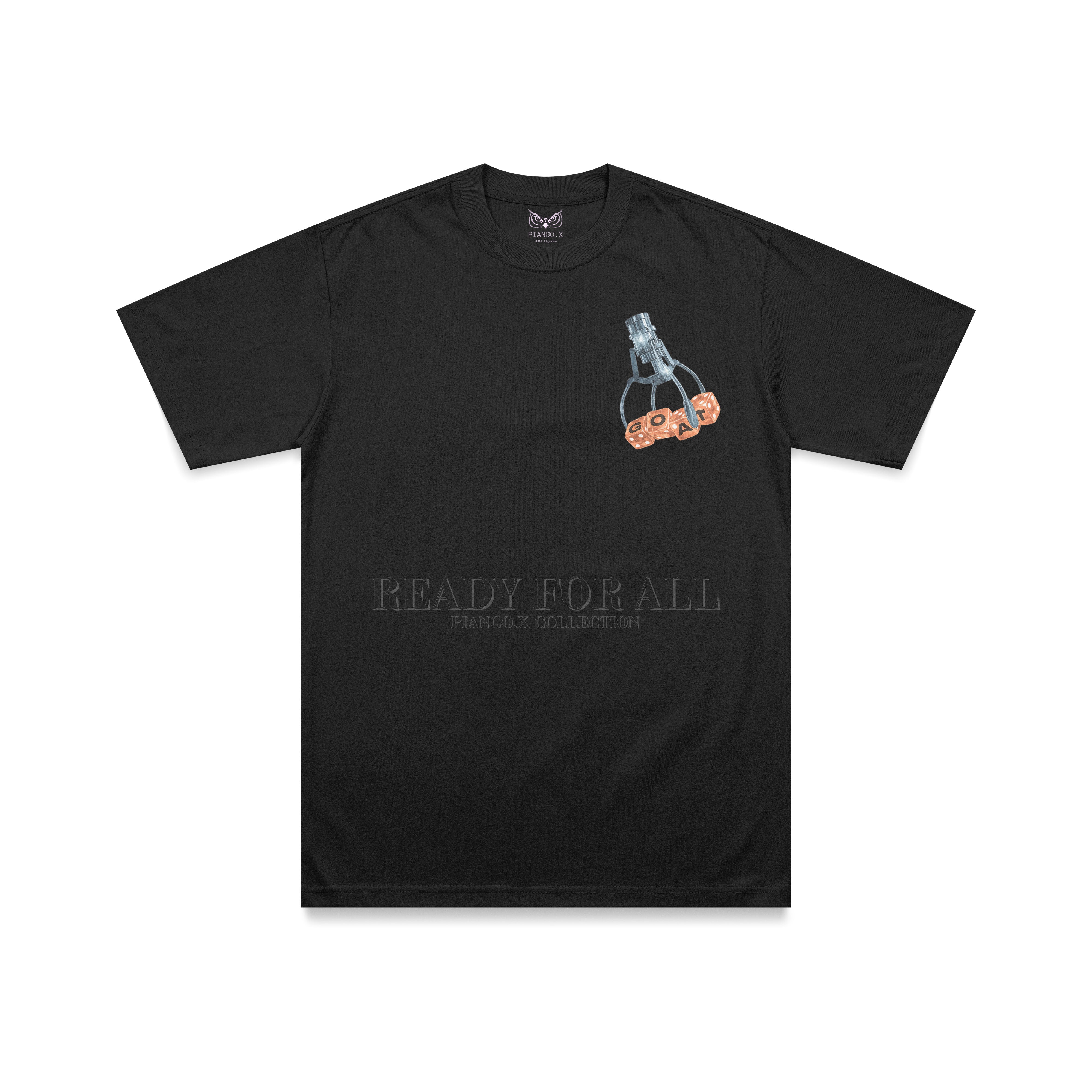 Ready for all | black regular fit