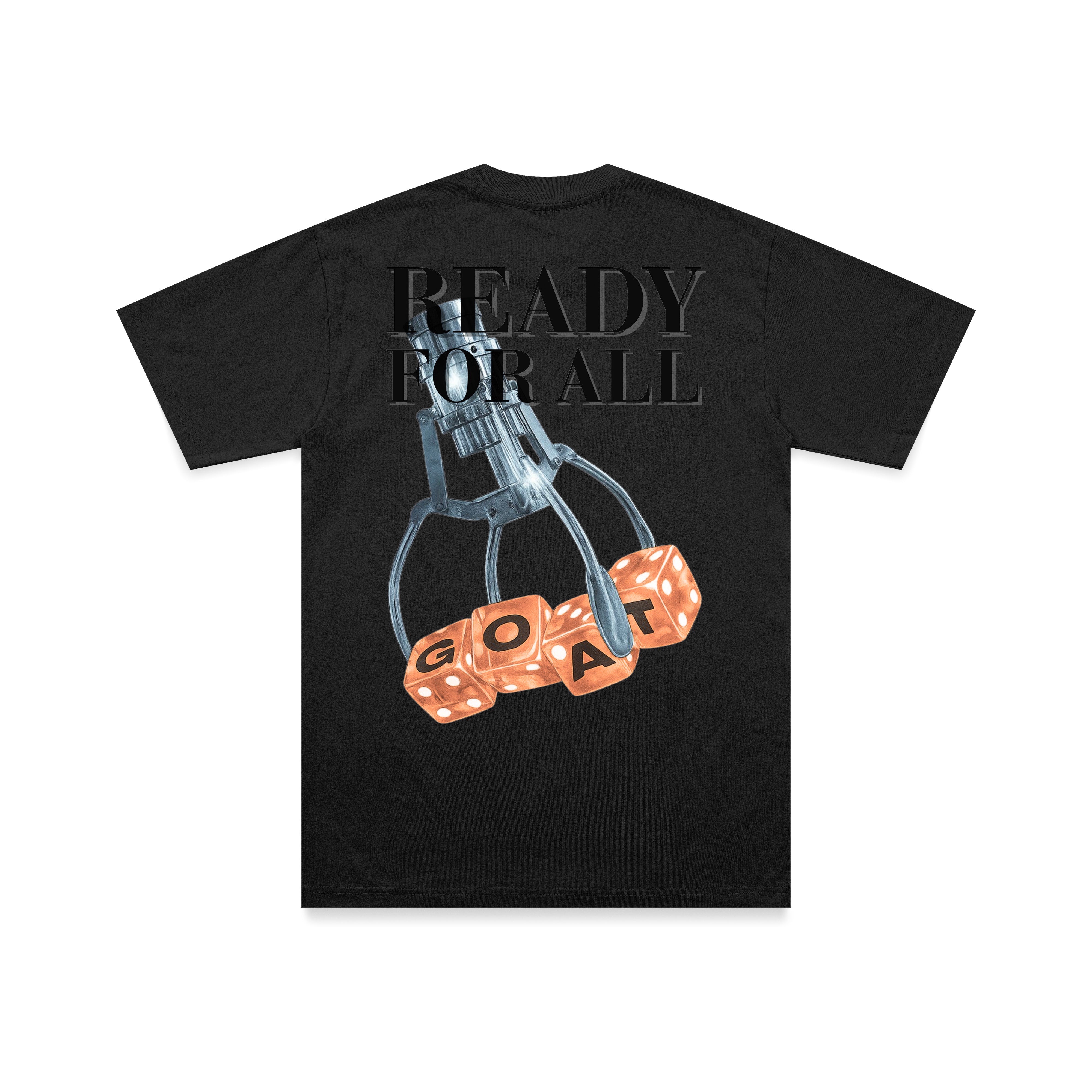 Ready for all | black regular fit