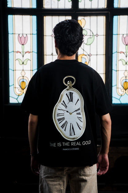 Time Gold | black oversize