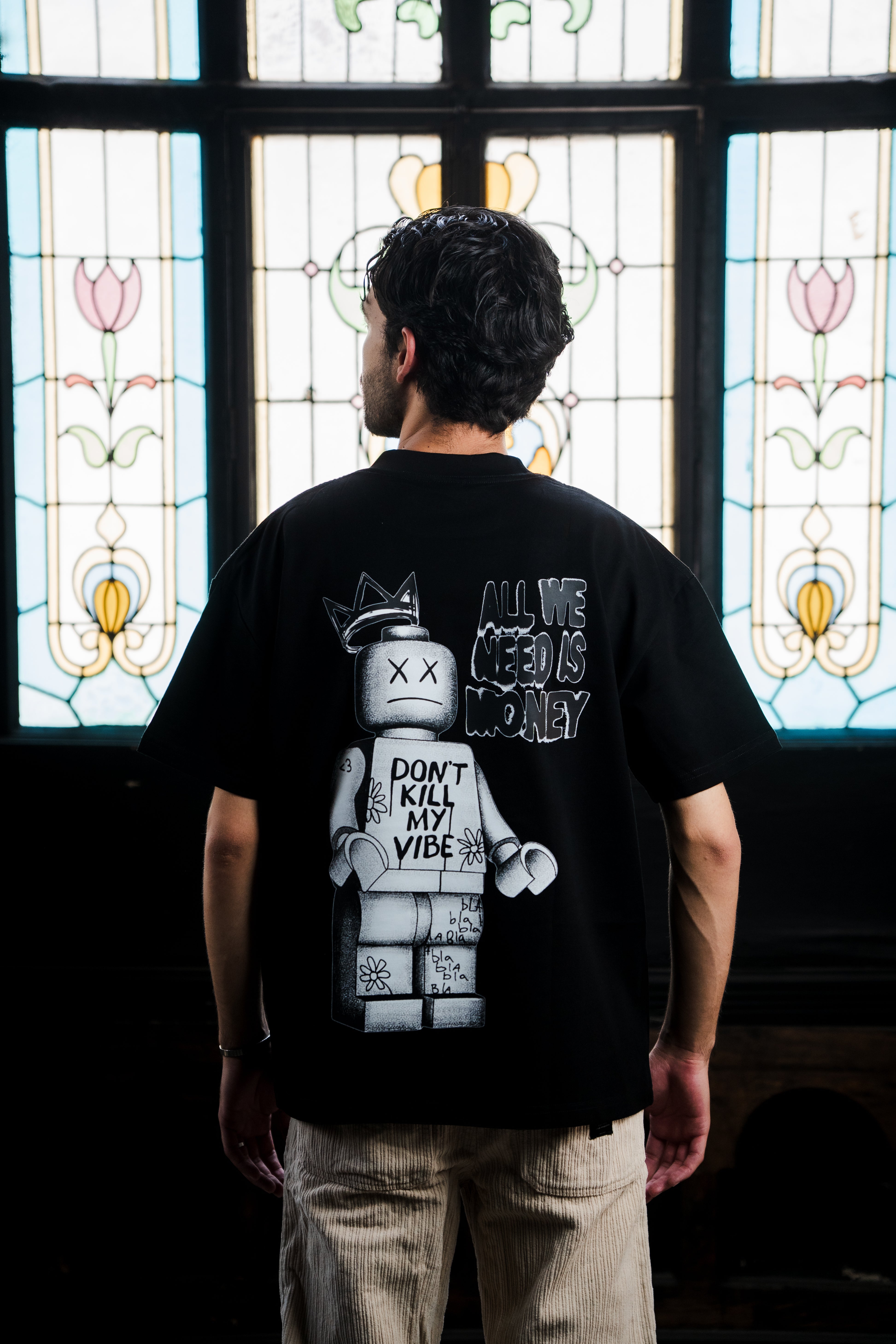 Dont K-M-Vibe | black oversize