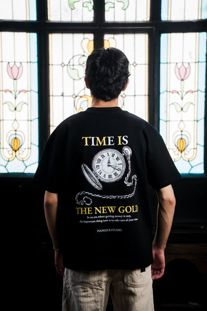 New Gold | black oversize