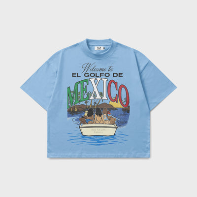 Golfo de México | sky blue oversize
