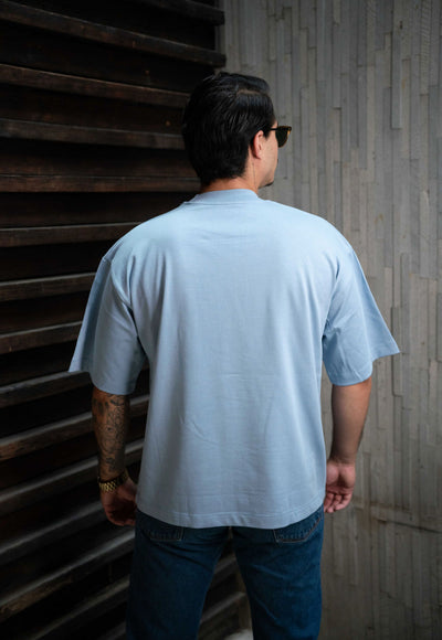 Golfo de México | sky blue oversize