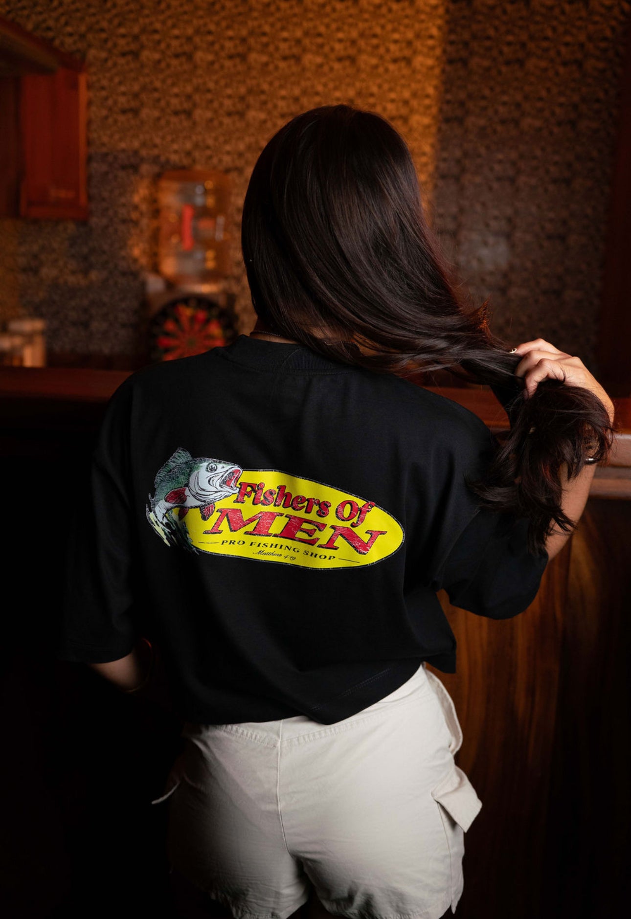 Fishers of men | Cropped black