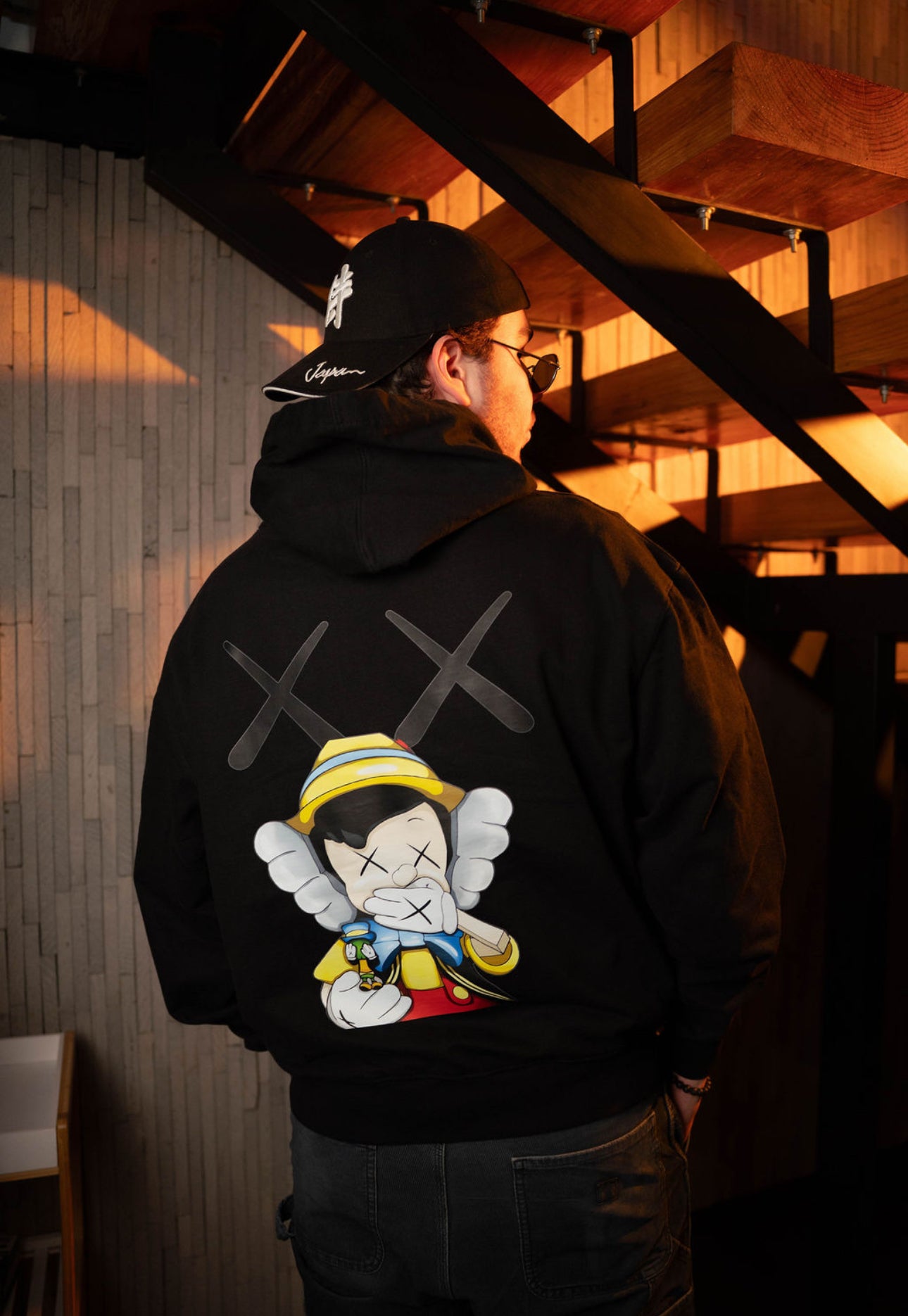 KAWSXX | Black hoodie