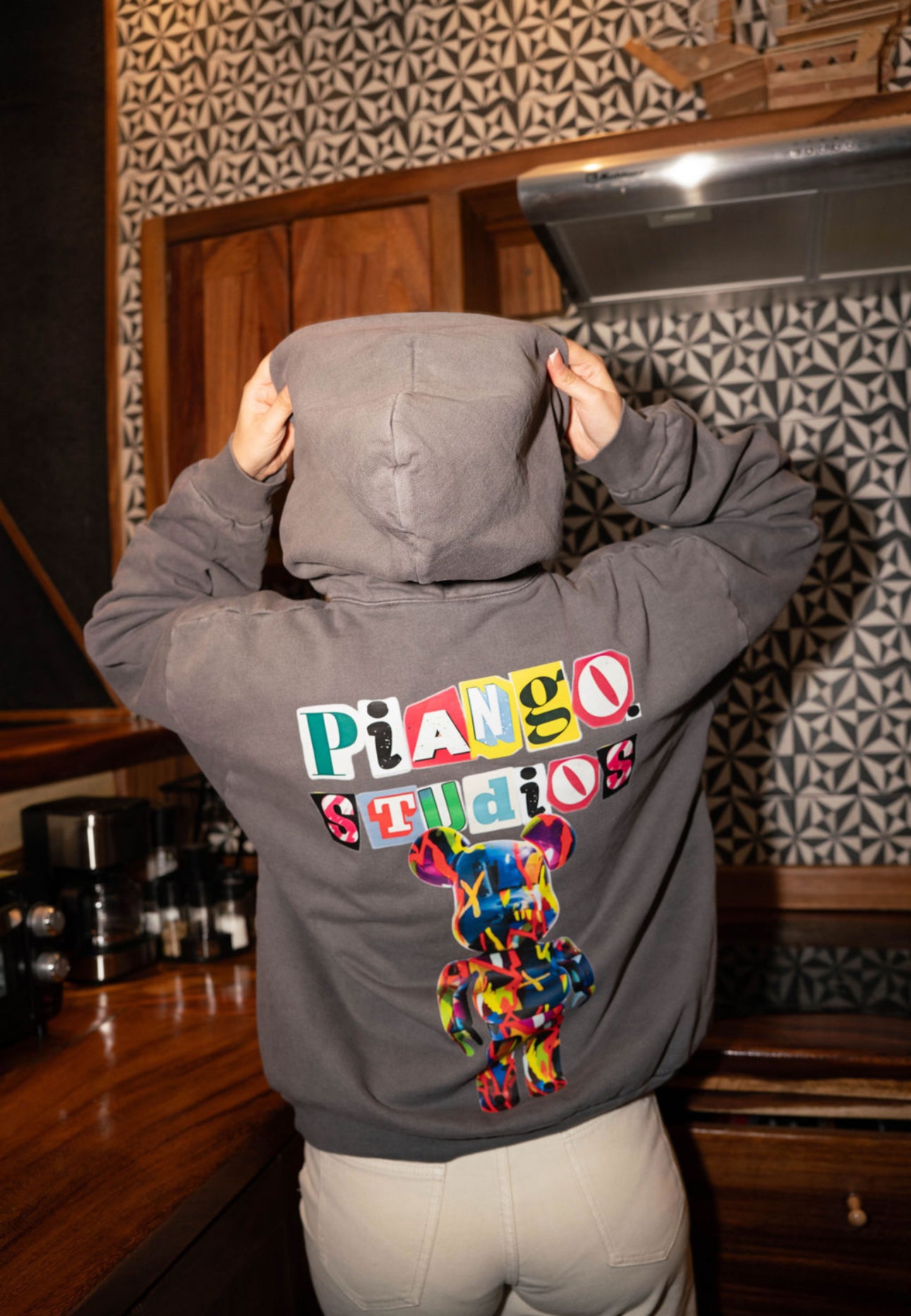 Piango Studios | Grey hoodie