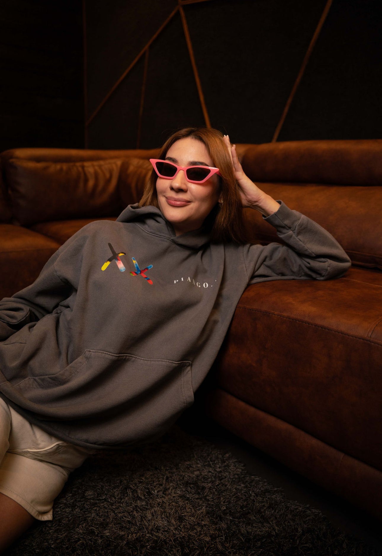 Acquerello | Grey hoodie