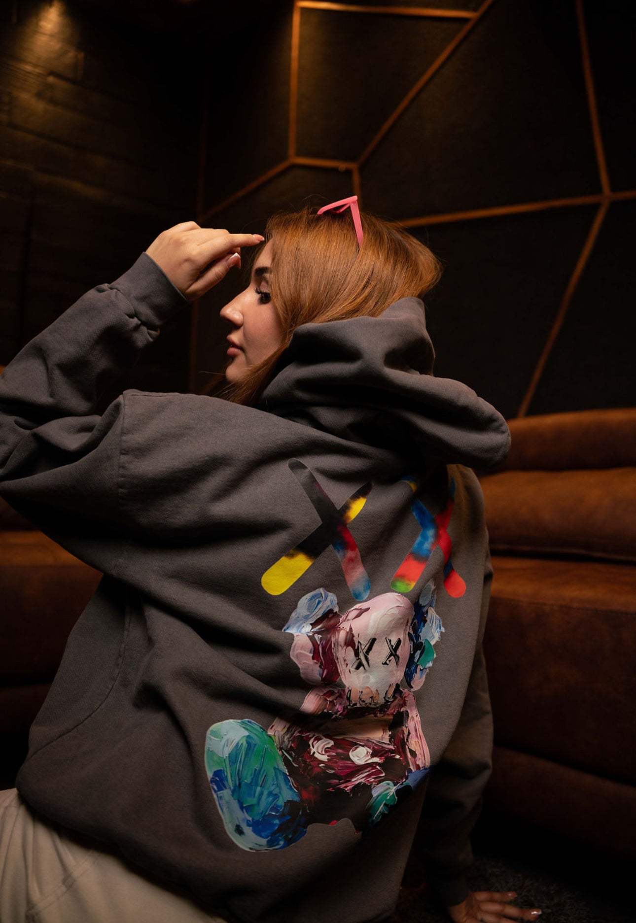Acquerello | Grey hoodie