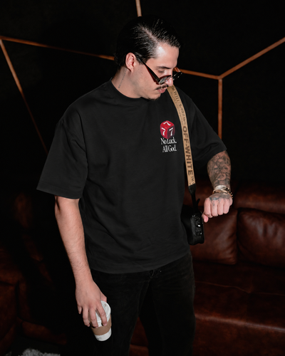 No luck oversize tee
