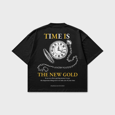 New Gold | black oversize