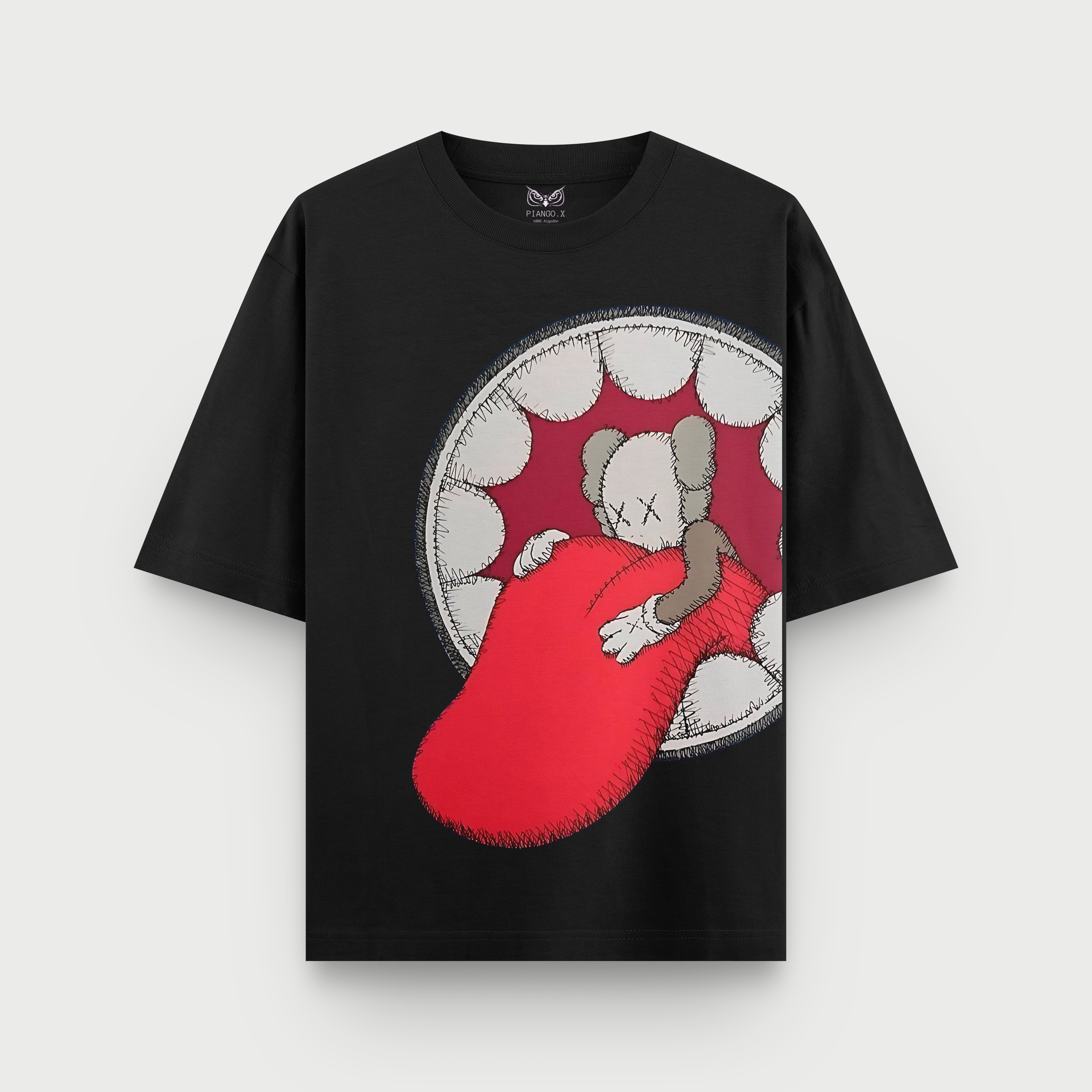 L-KAWS - Oversize | Negro