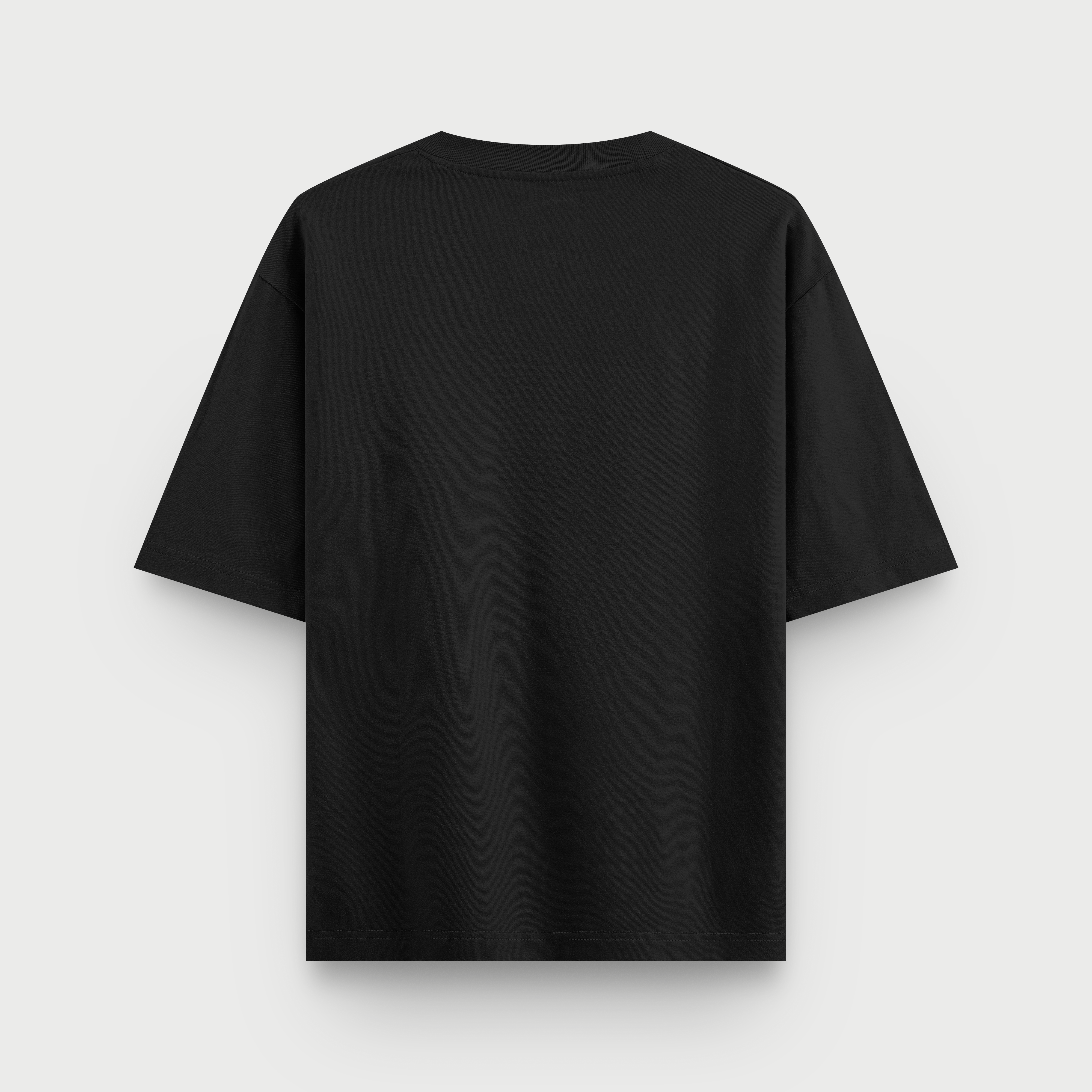 Playera oversize - Negro