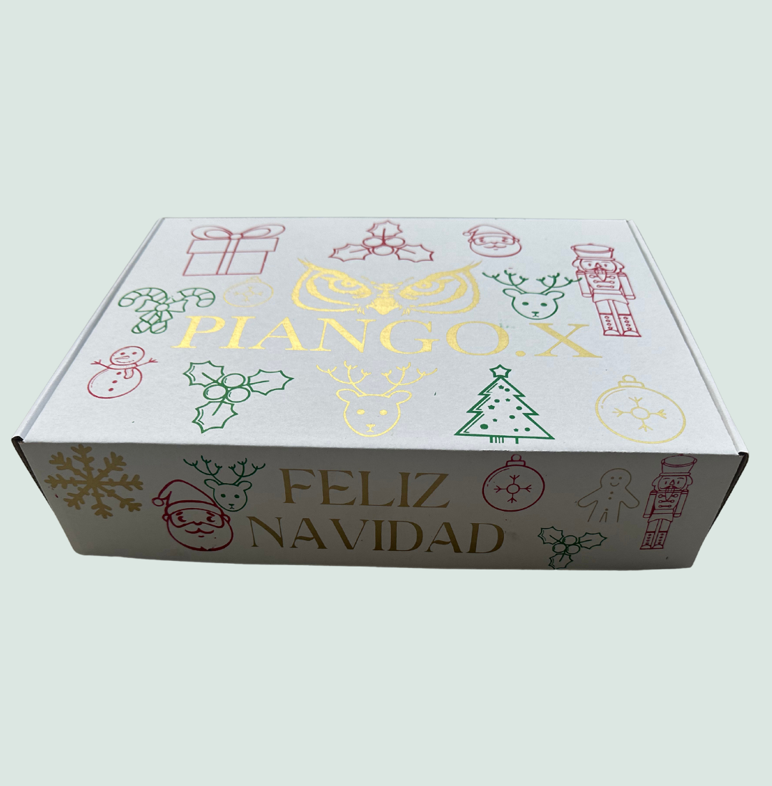 Caja de regalo navideña