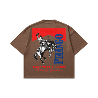 Hard to fall in love | chocolate oversize