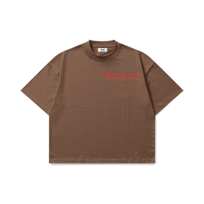 Hard to fall in love | chocolate oversize