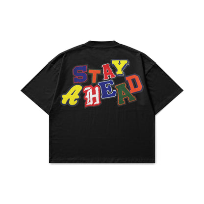 STAY AHEAD | black oversize