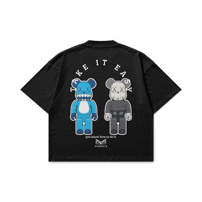 Take it easy | black oversize