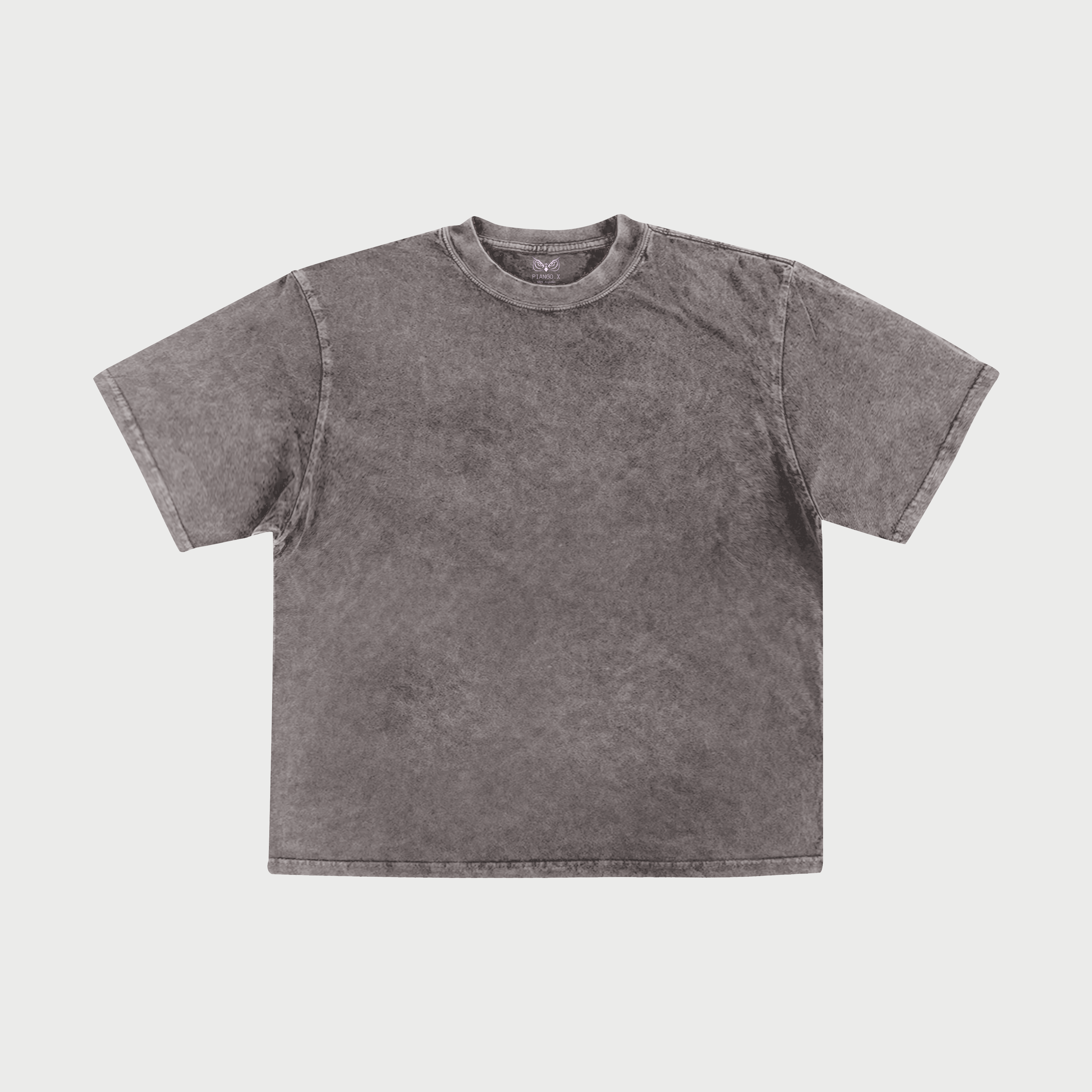 Playera oversize - Grey faded