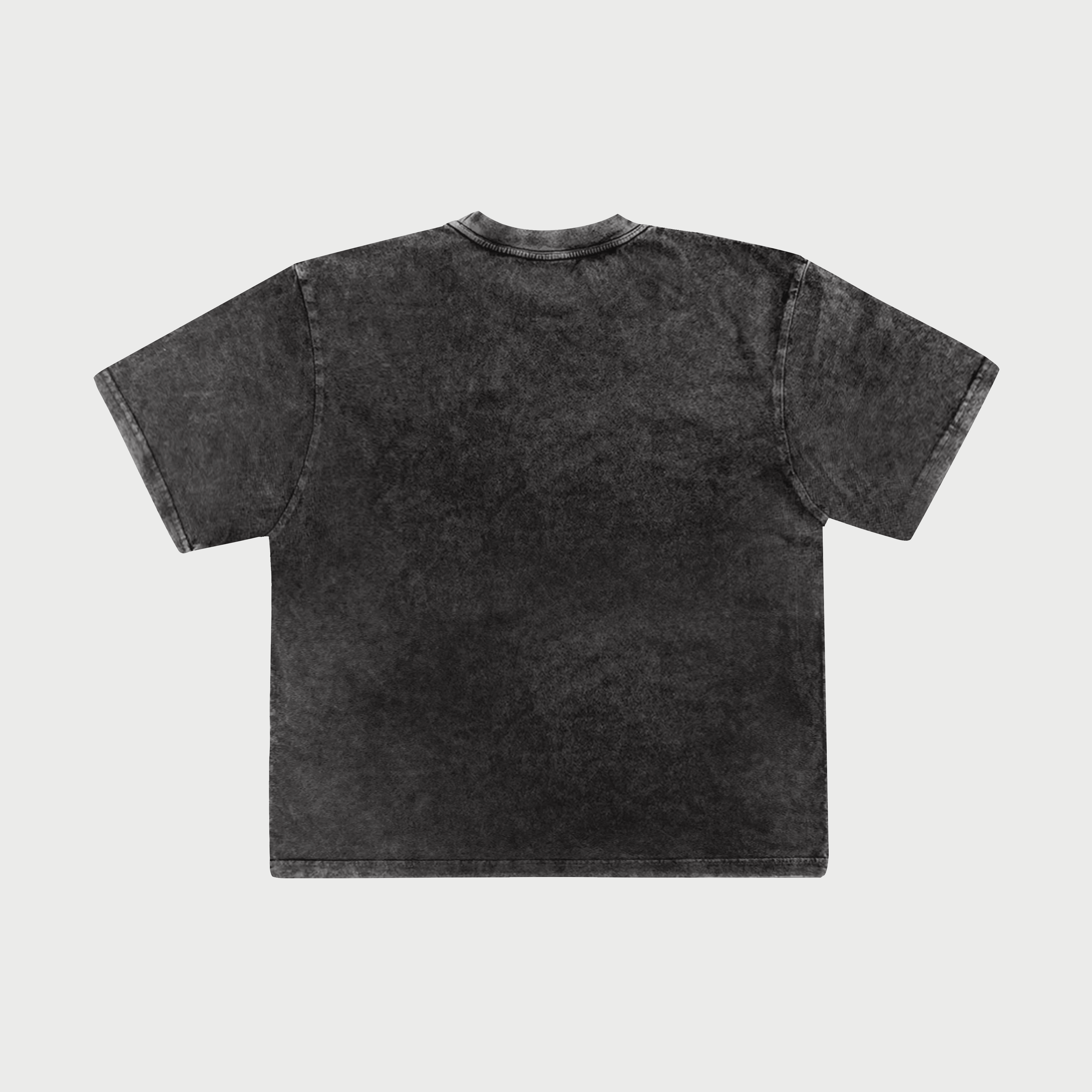 Playera oversize - Black faded