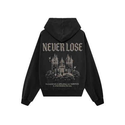Never lose | Stone black