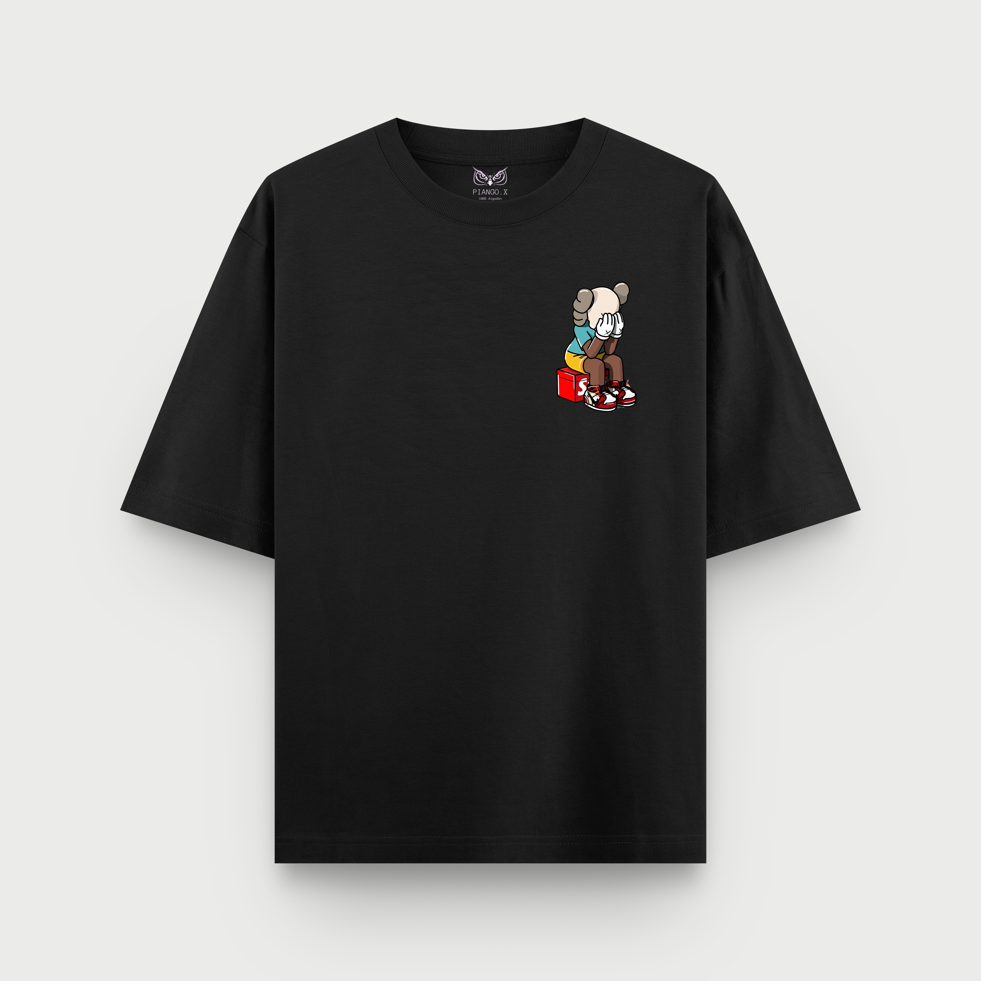 KAWS-SPR - Oversize | Negro