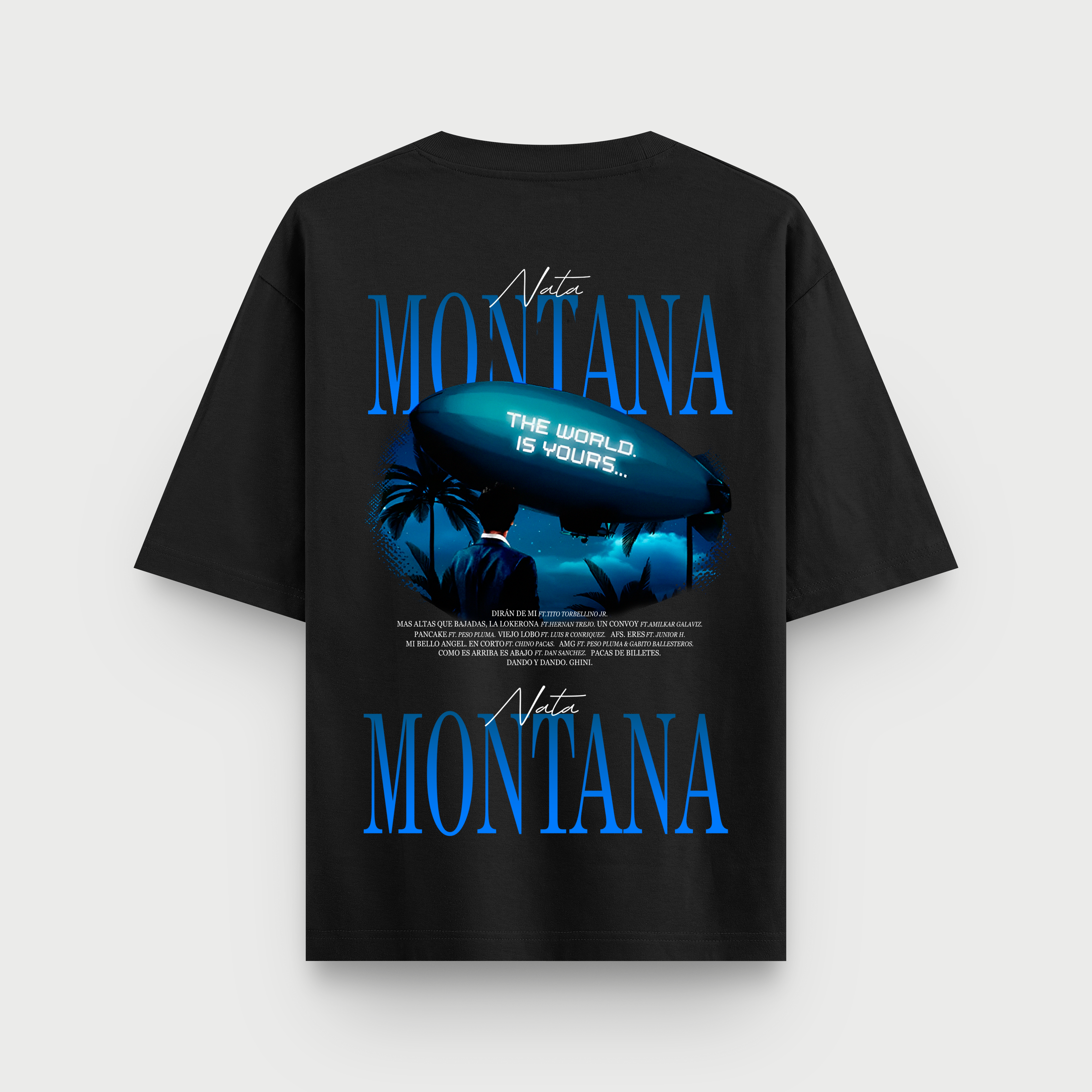 Nata Montana - Oversize | Negro