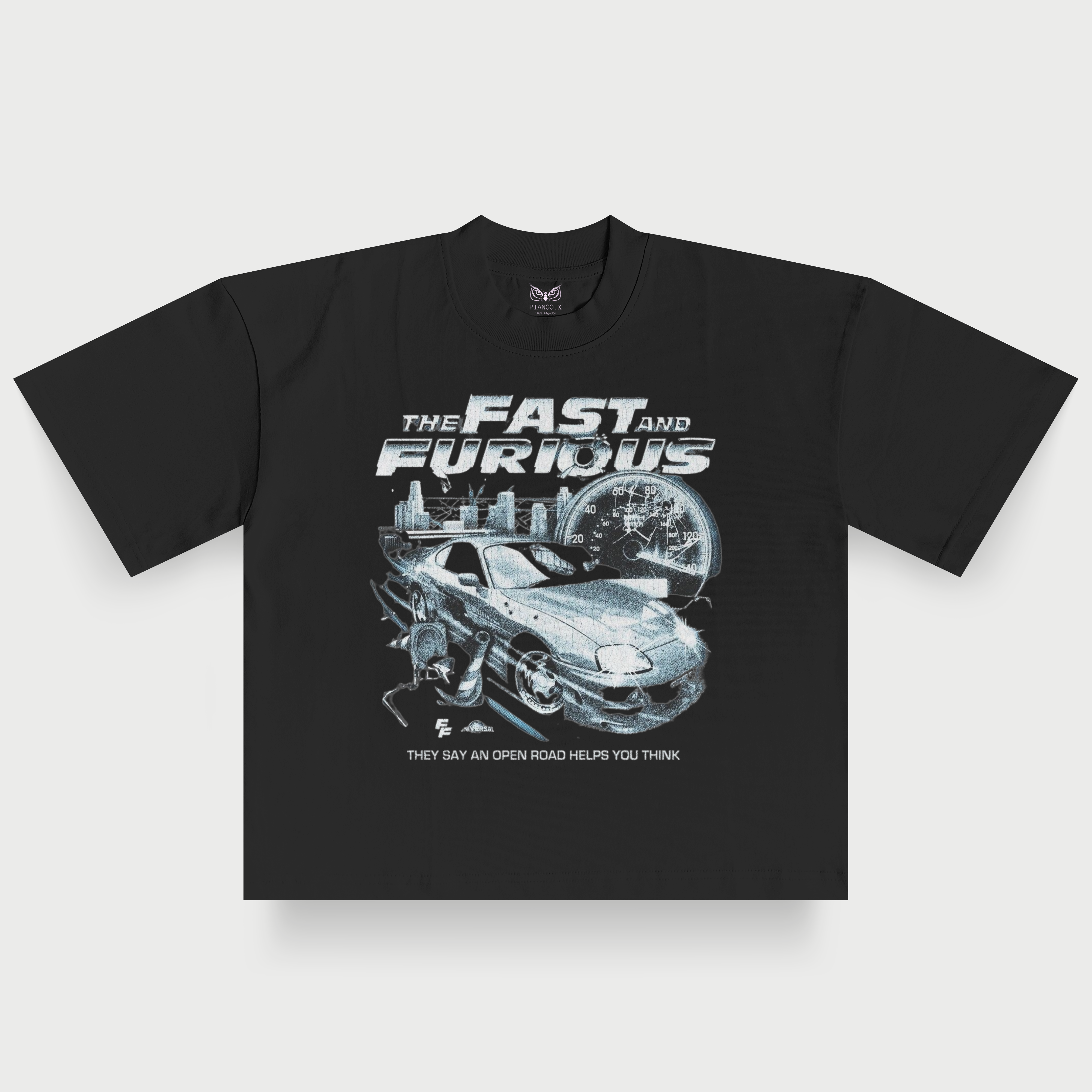 Fast and Furious - Loose Fit | Negro