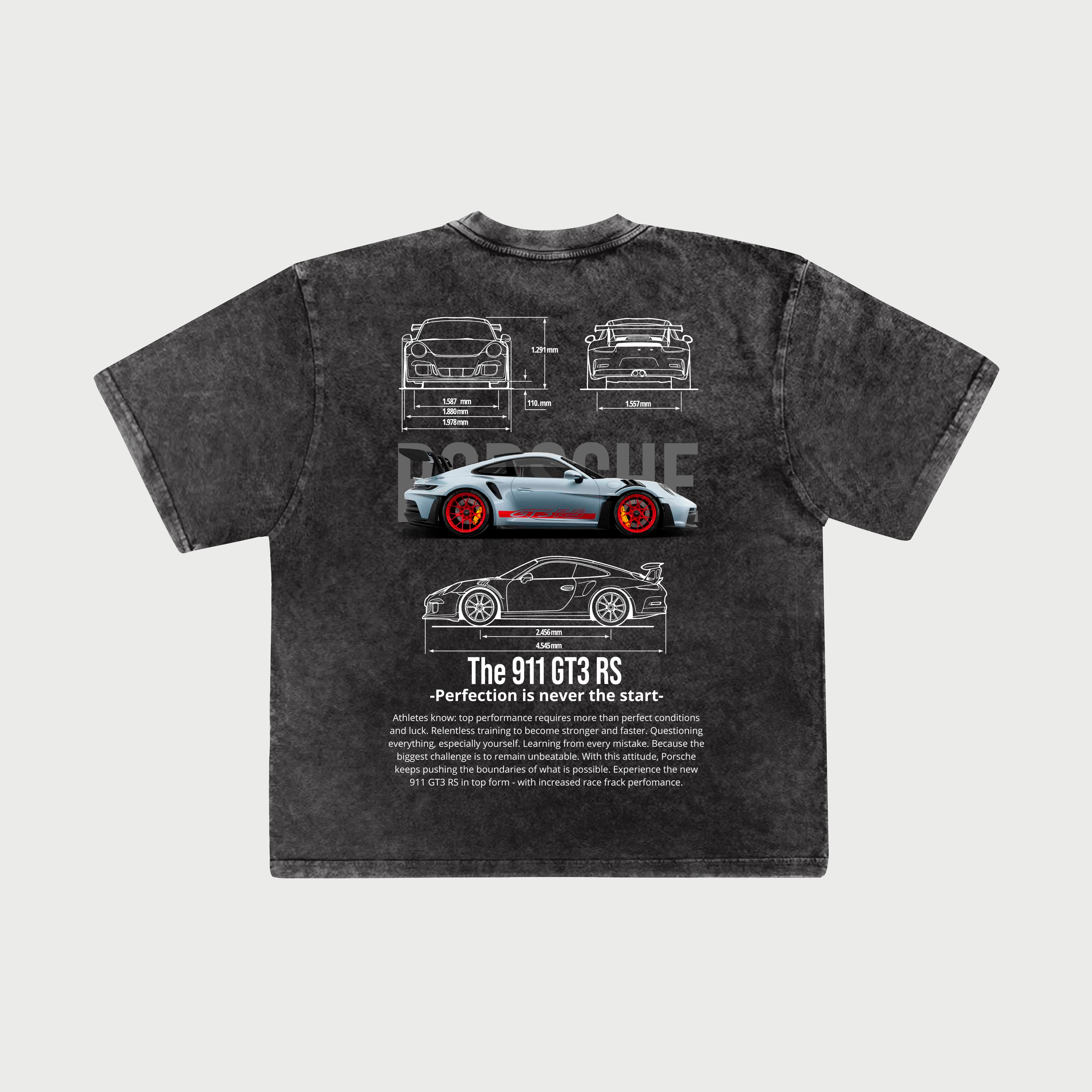 Need porsche F. - Oversize | Black Faded