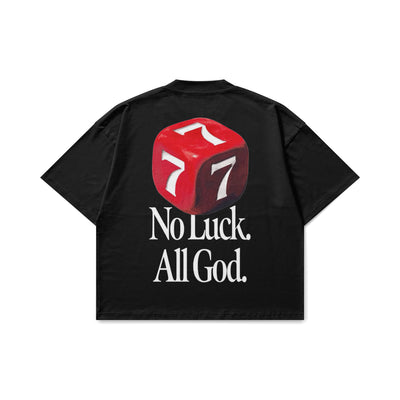 No luck oversize tee