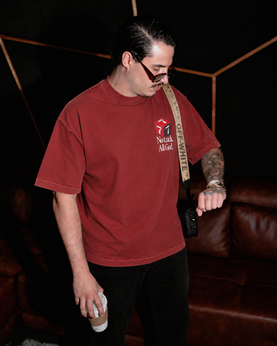 No luck oversize tee