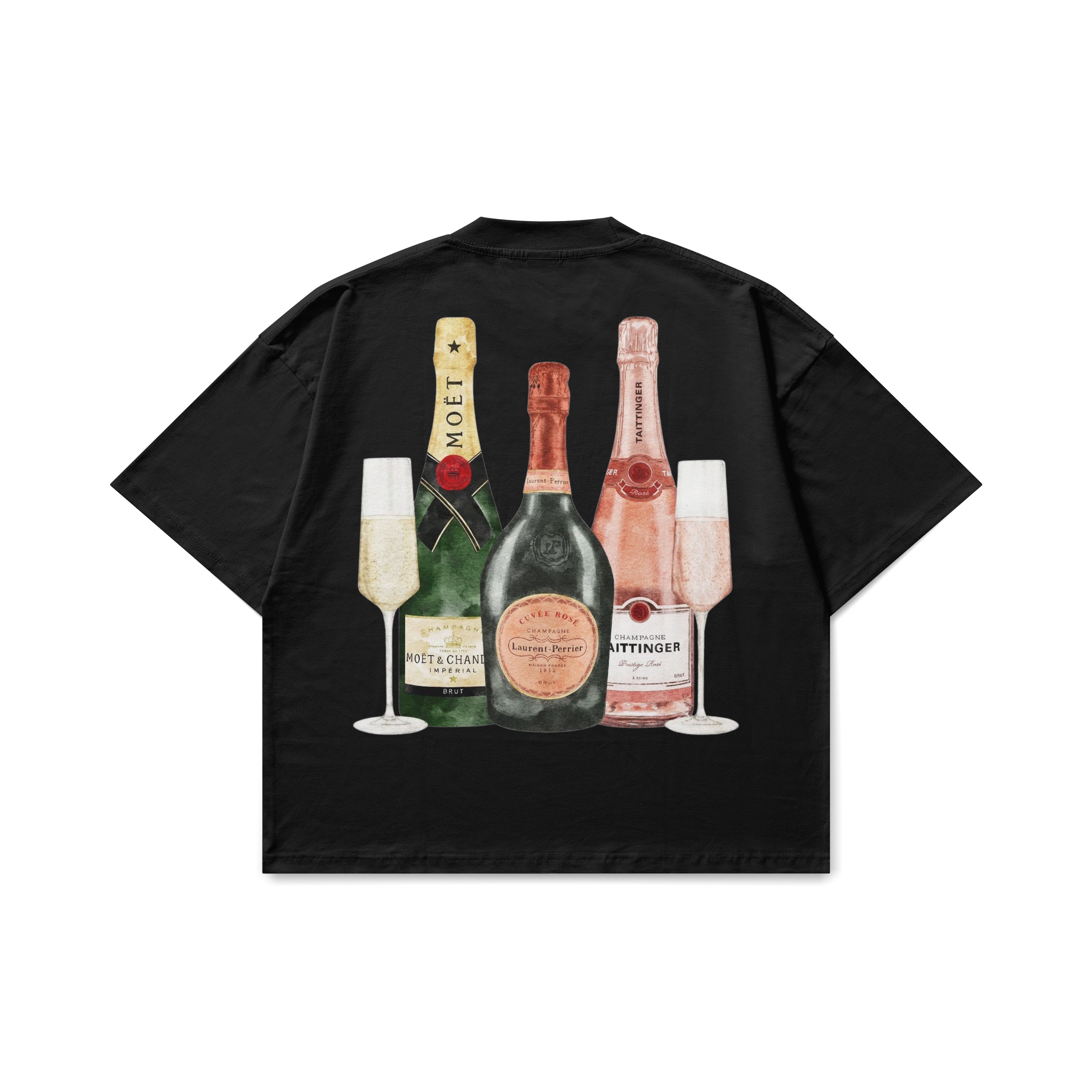 2 DRINKS | black oversize