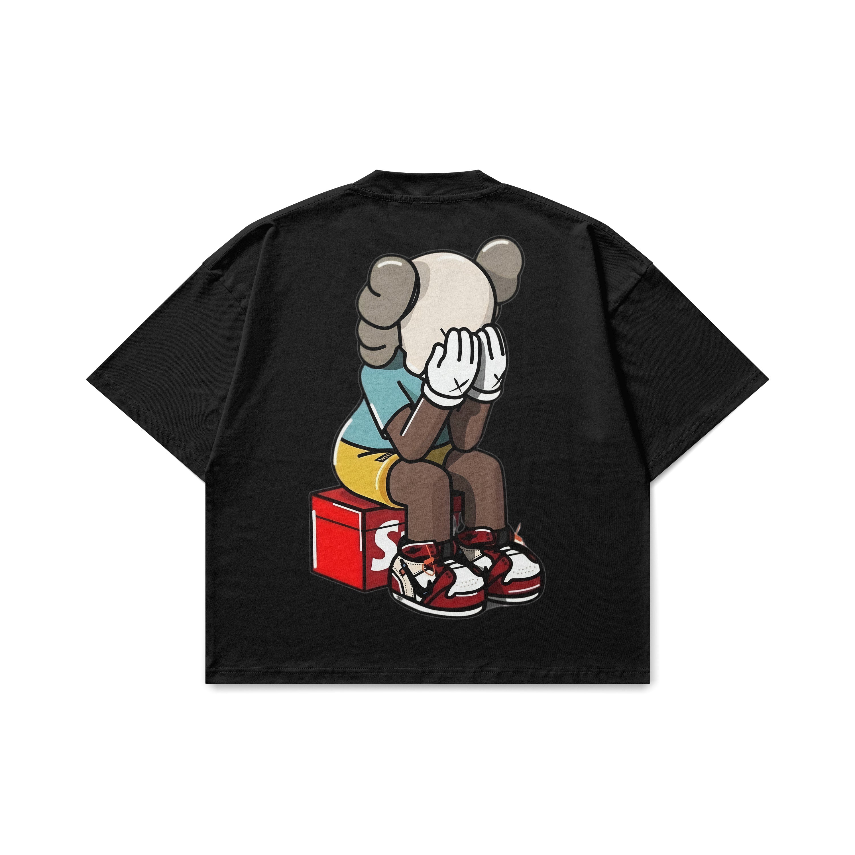 KAWS-SPR | Black oversize