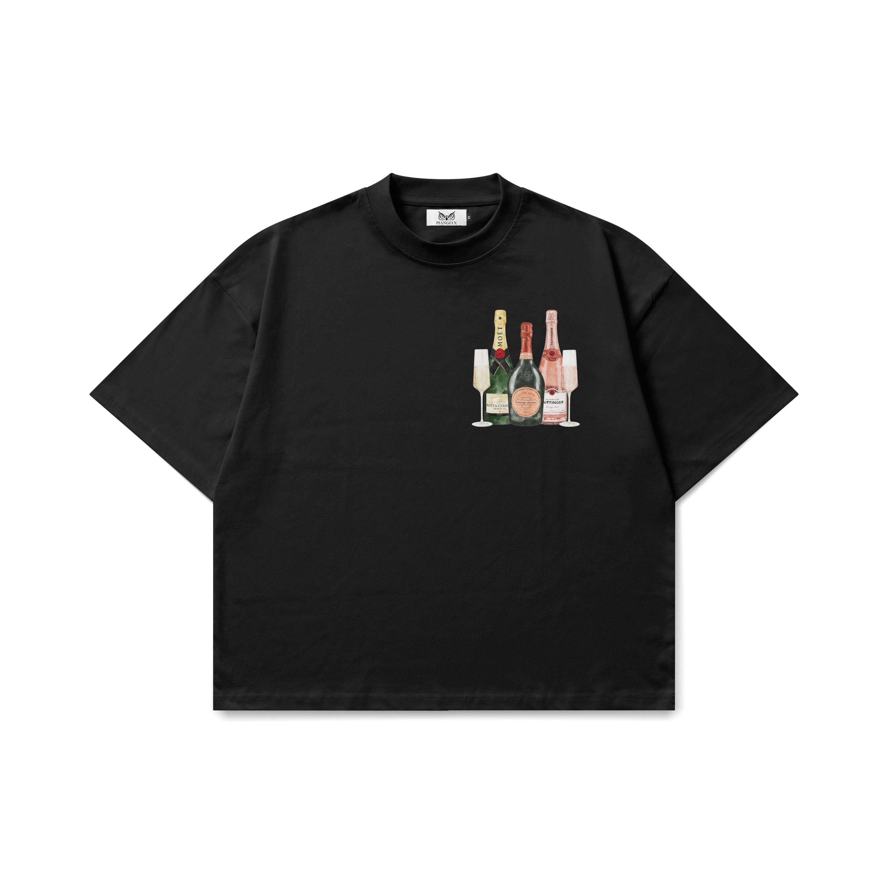 2 DRINKS | black oversize