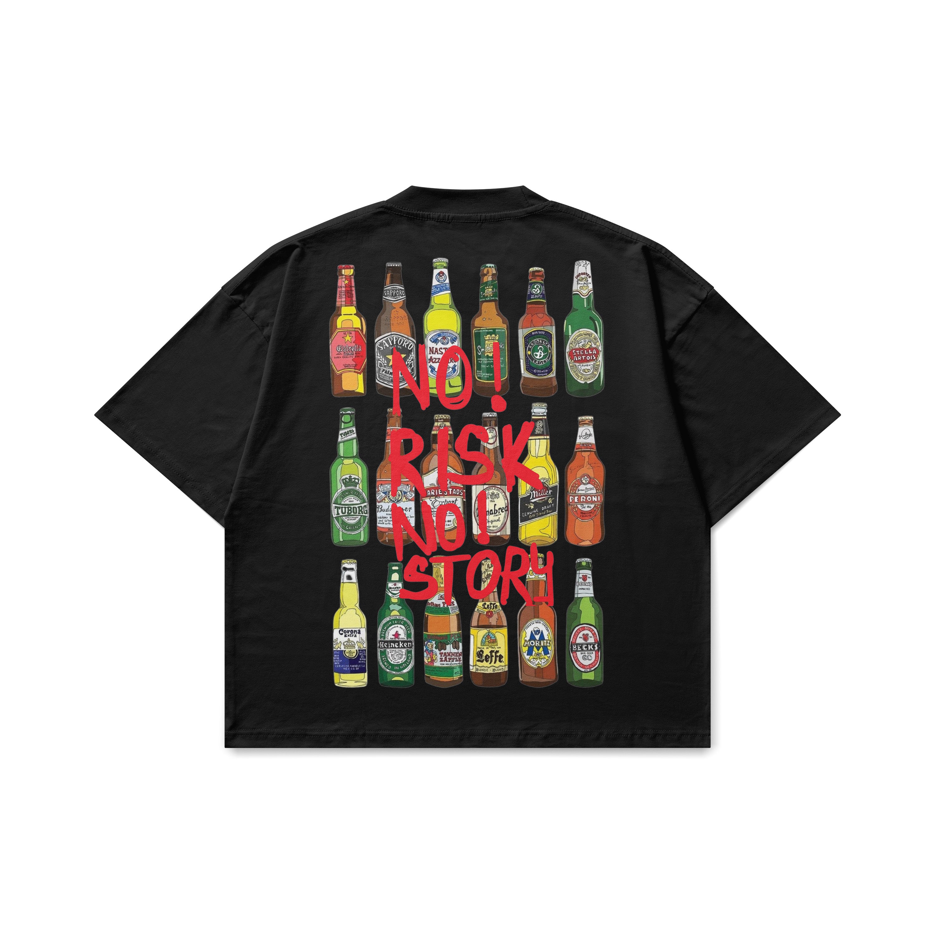 No risk no story | black oversize