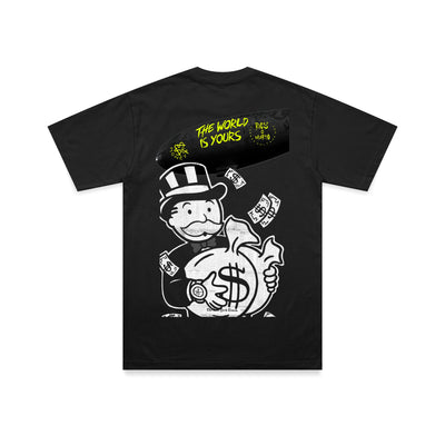 The world is yours R.M. | black regular fit