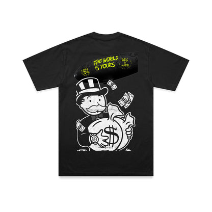 The world is yours R.M. | black regular fit