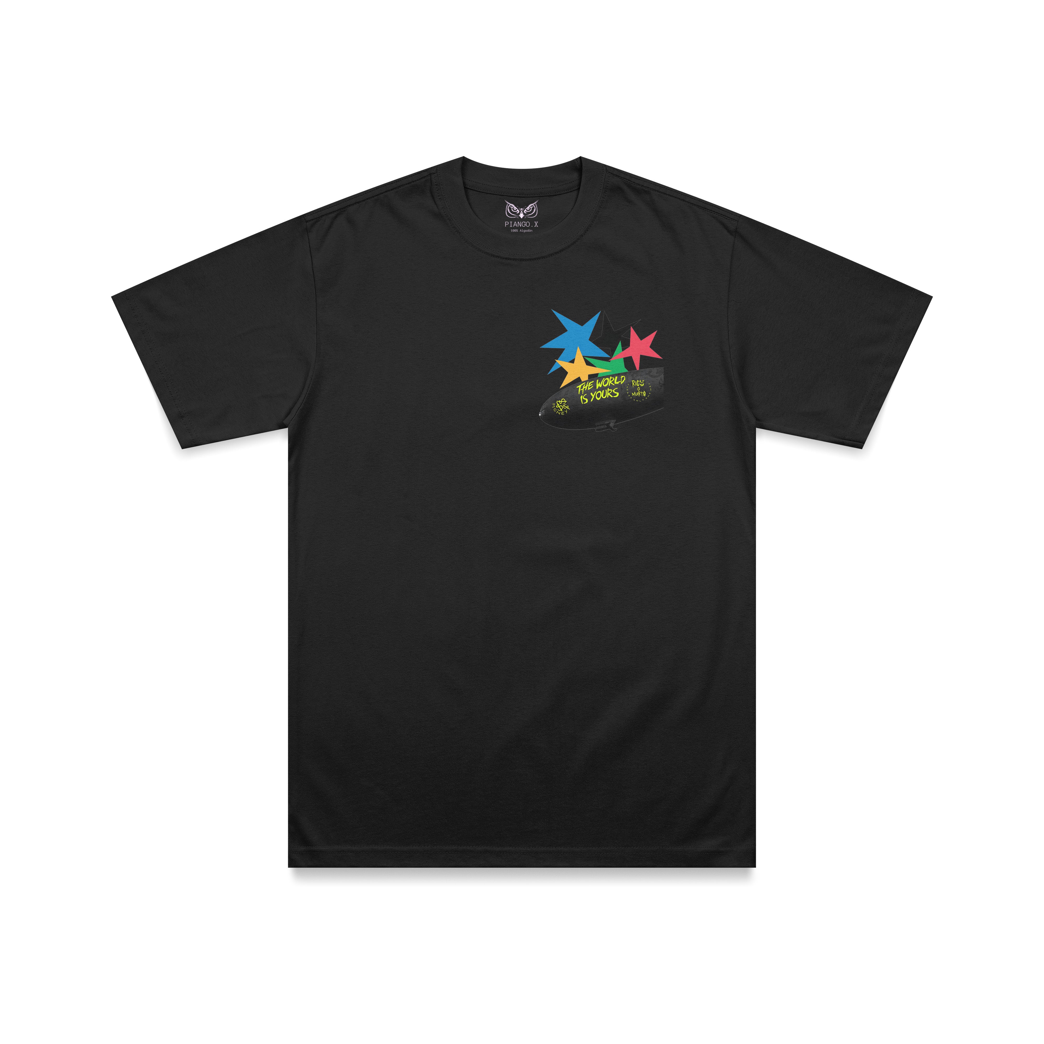 The world is yours R.M. | black regular fit