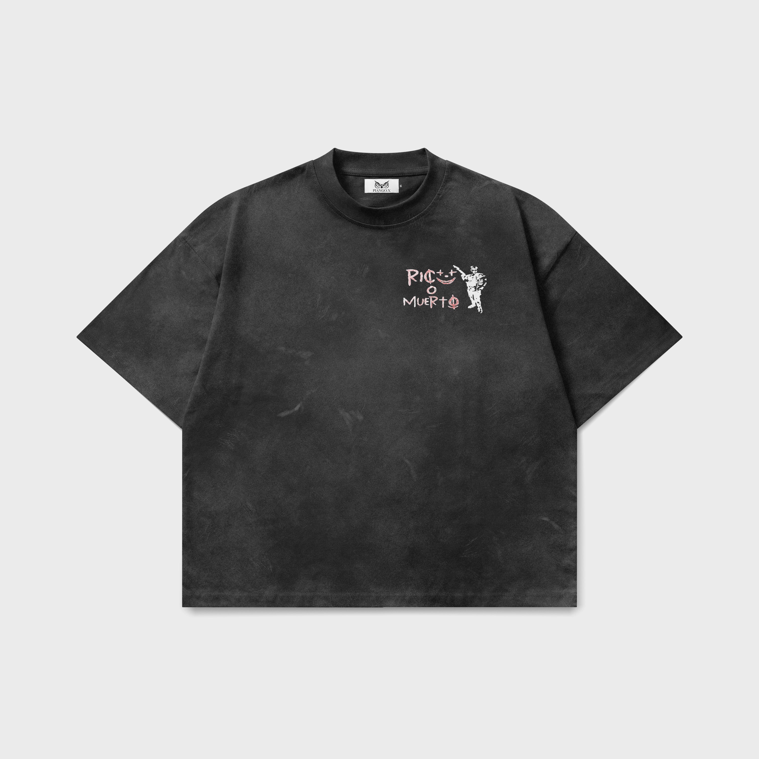 Rico o muertx | washed grey oversize