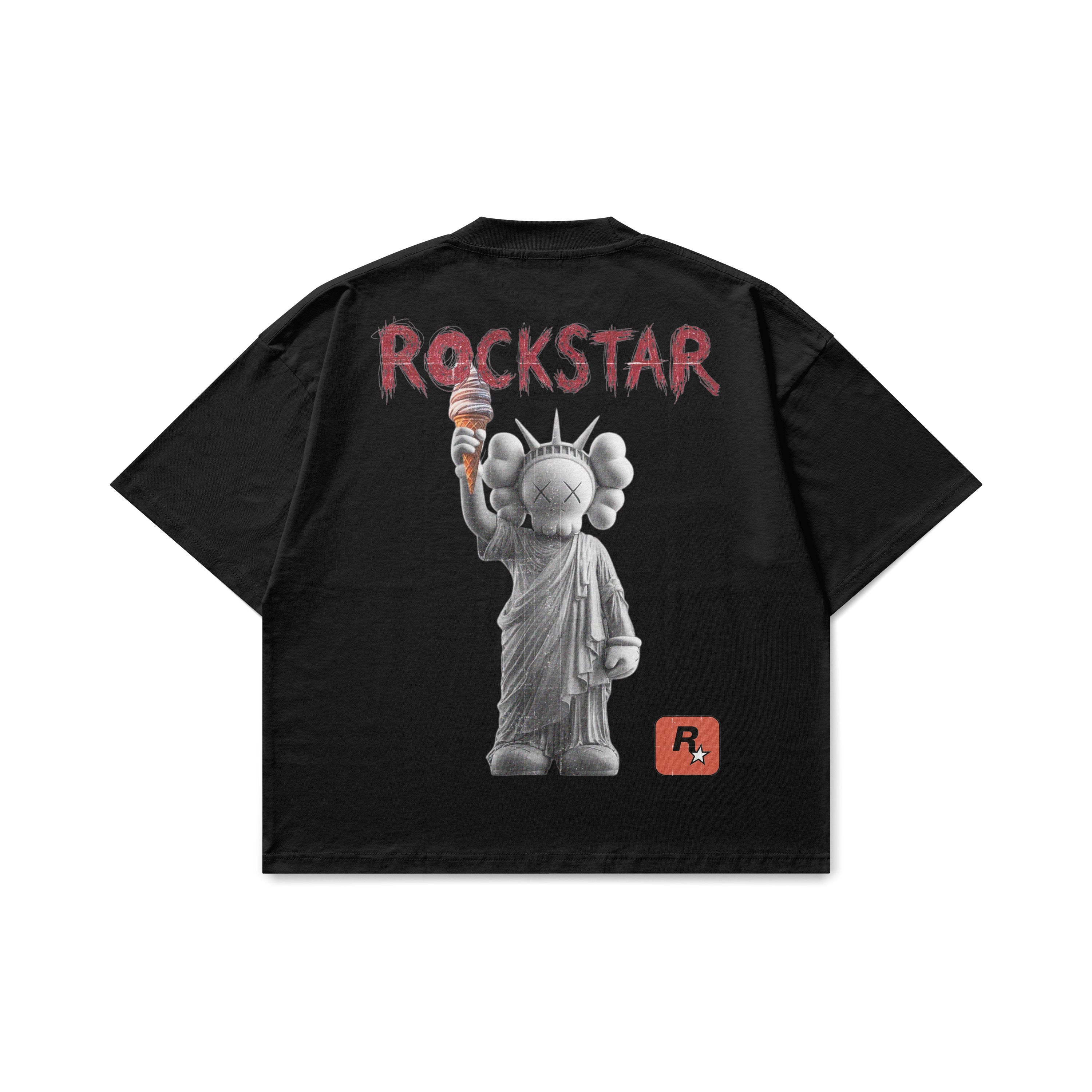 Rockstar | Black tee
