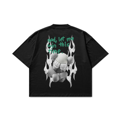Win this time oversize tee